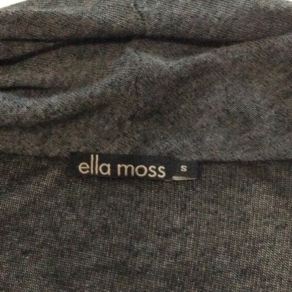 Ella Moss Cowl Neck Short Sleeve Top Small - Picture 3 of 3